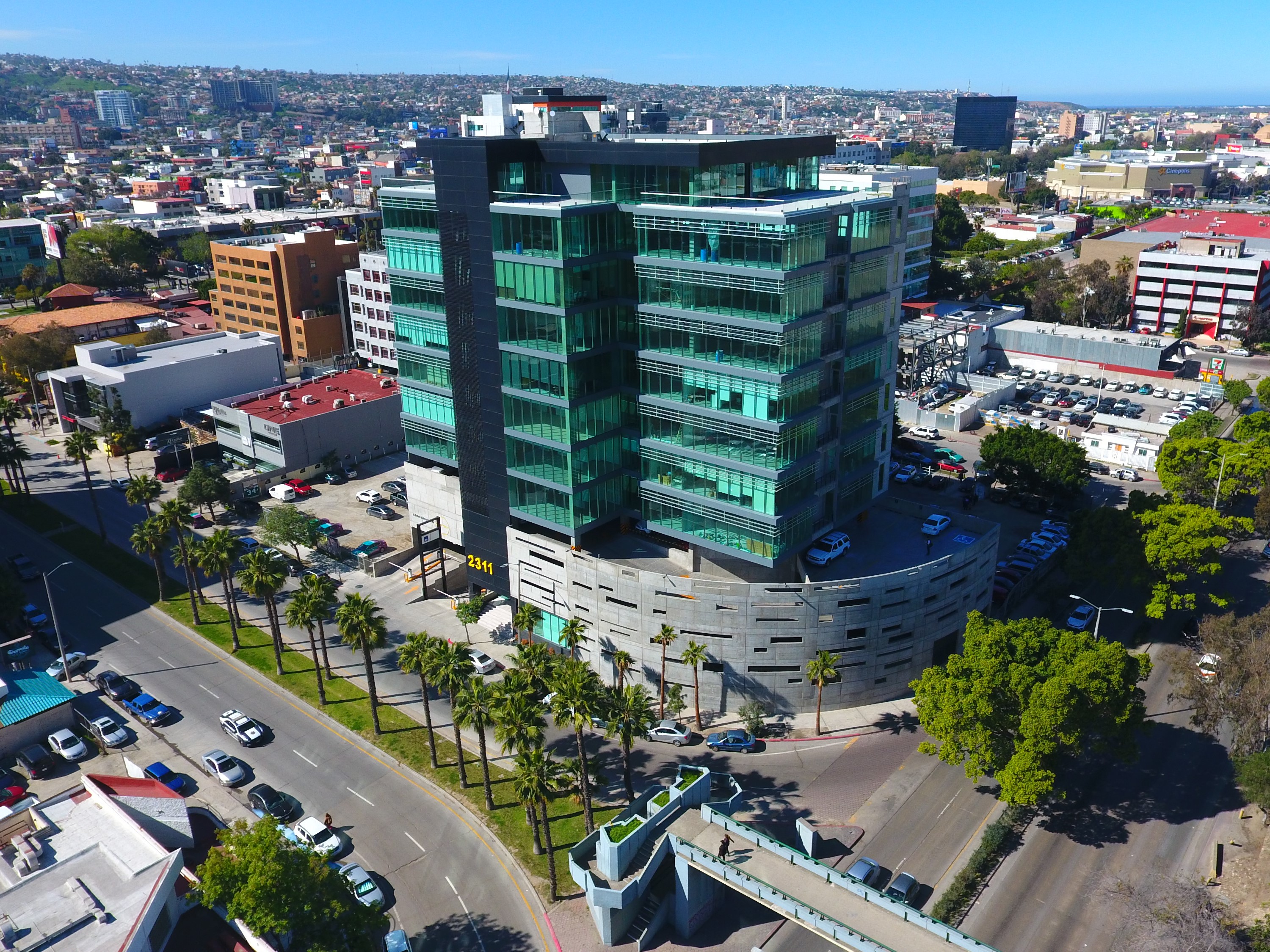 Corporativo Central drone aerial — Av. Diego Rivera 2311