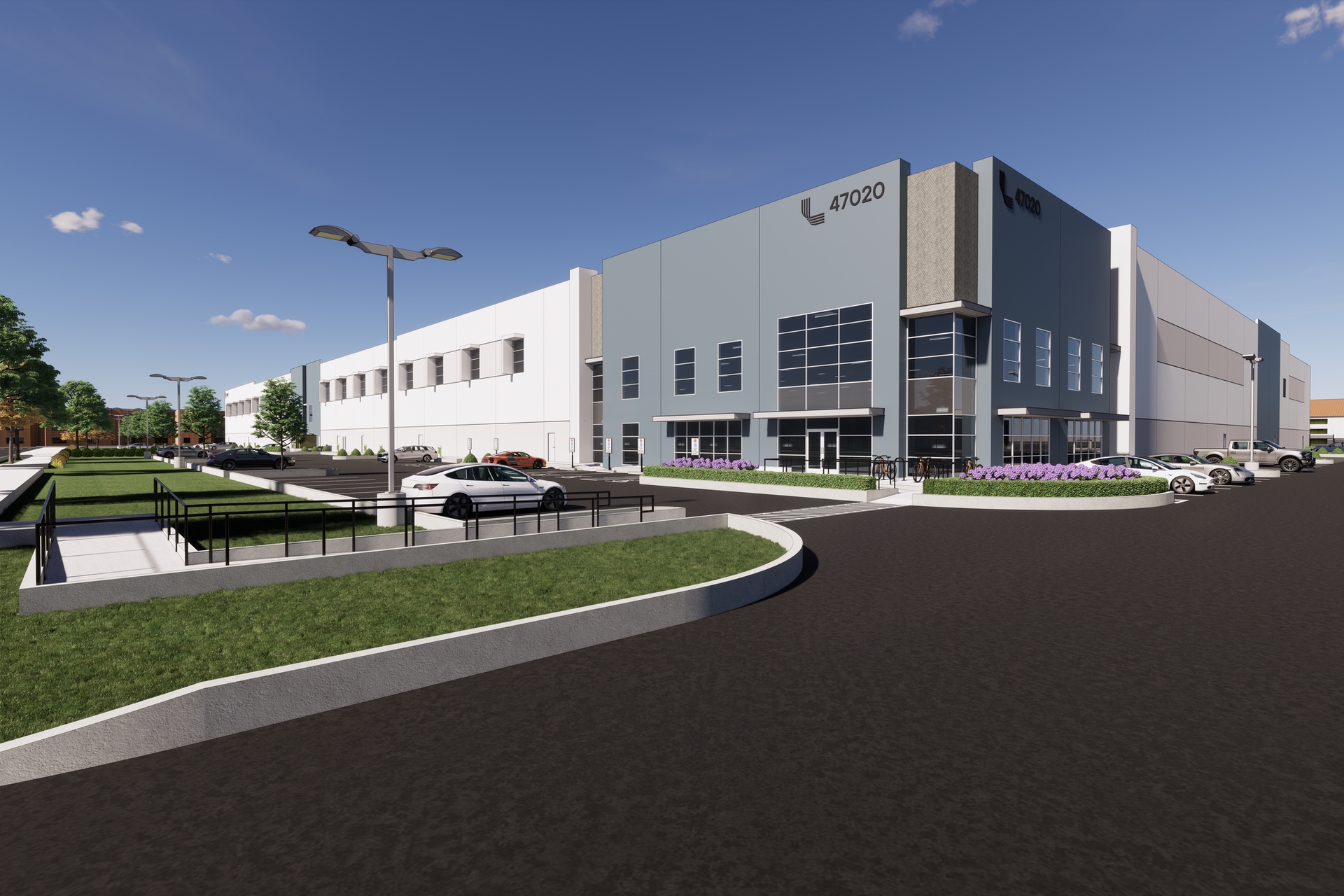 Westgate Industrial Park render aérea